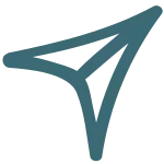 Arrow Map Navigation SVG Icon